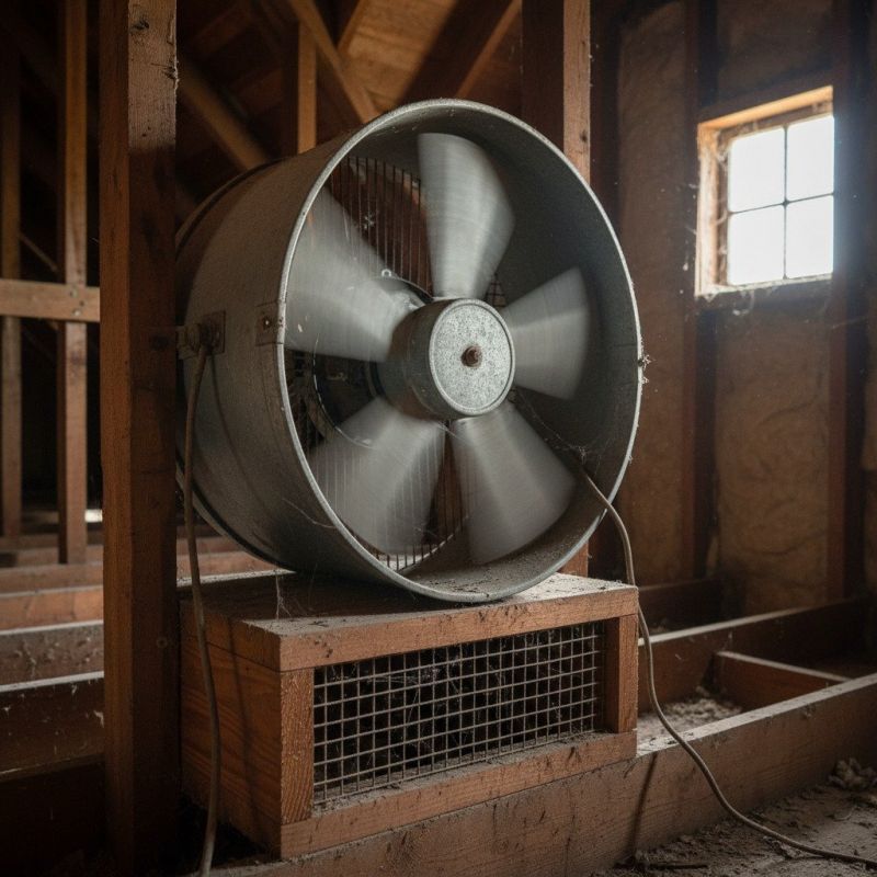 Whole House Fan Replacement in Heber City, UT